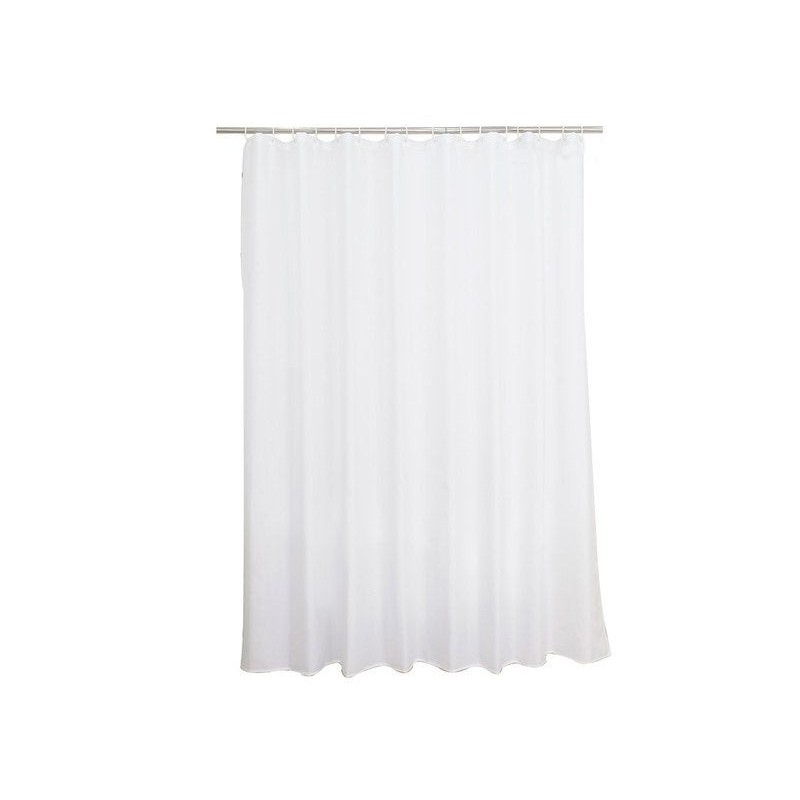 Rideau De Douche En Textile White NàÂ°0 L.240 X H.200 cm Happy Sensea -  - meilleure qualité