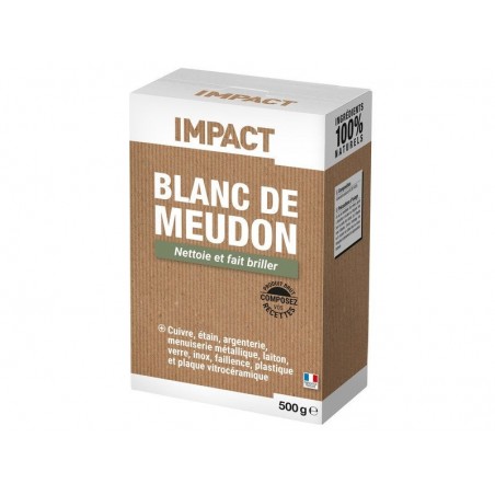 Blanc de Meudon Poudre Multisurface Impact 0.5 Kg -  - meilleure qualité