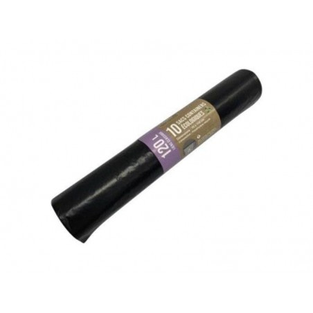 Sacs-poubelle 120L noir -  - meilleure qualité