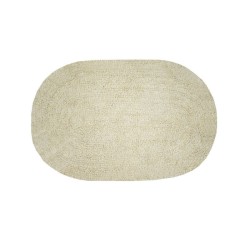 Tapis De Bain L.40.0 X L.60.0 Cm Beige Oval