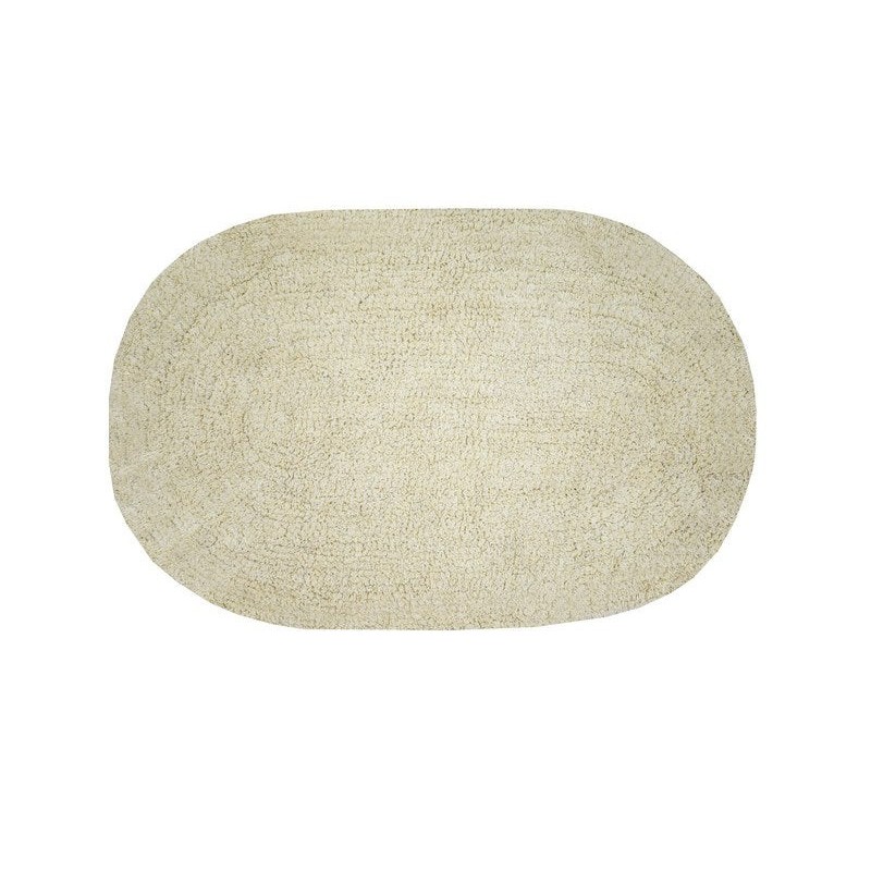 Tapis De Bain L.40.0 X L.60.0 Cm Beige Oval