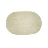 Tapis De Bain L.40.0 X L.60.0 Cm Beige Oval