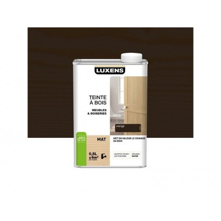 Teinte à bois LUXENS 0.5L wenge mat