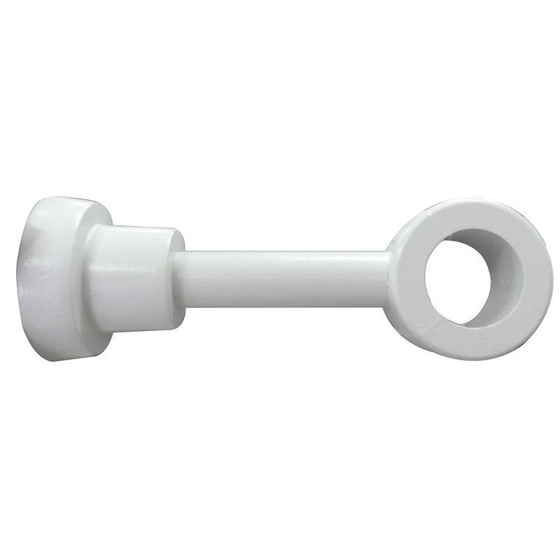 Support Extensible Tringle à Rideau 28 Mm Blanc Satiné Inspire