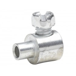 Lot de 6 Serre-Câbles Acier Zingué Standers Diam.1.8 X L.10.5 X L.7 Mm