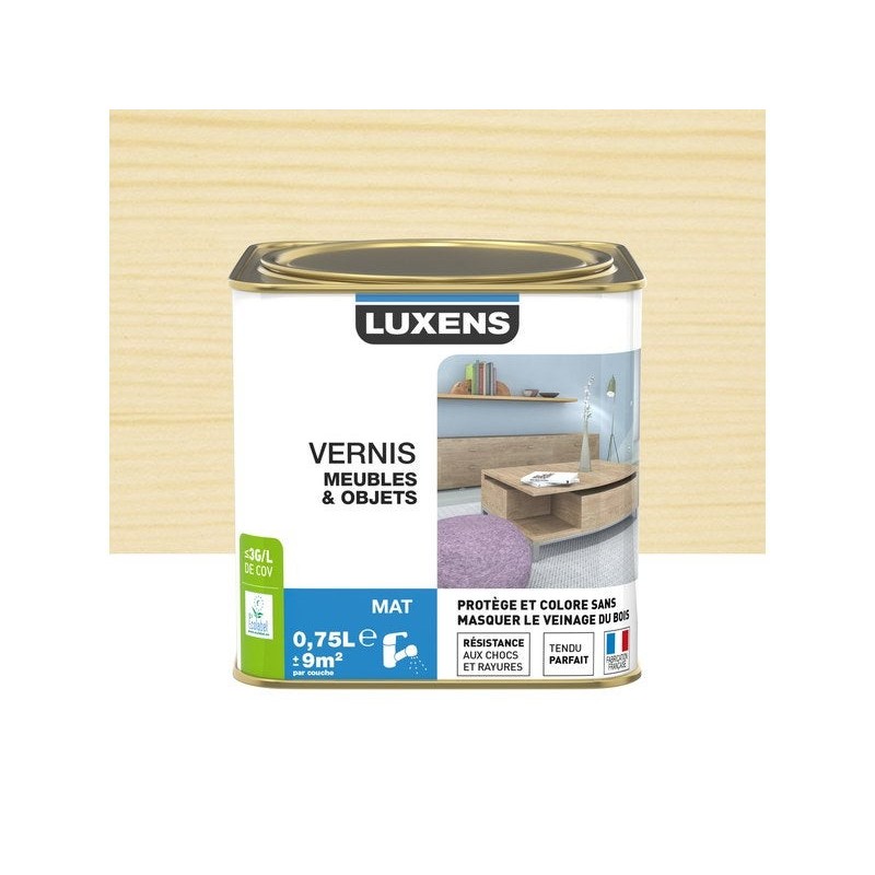 Vernis meuble et objets  Luxens