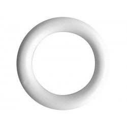 Anneaux de tringle à rideau 35 Mm Plastique Blanc Ins