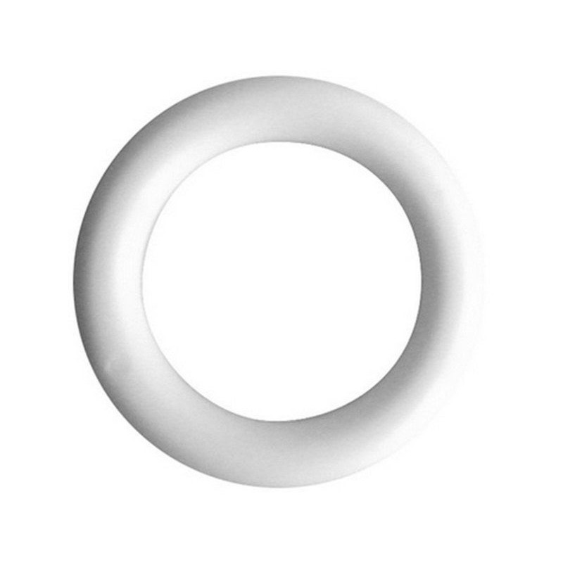 Anneaux de tringle à rideau 35 Mm Plastique Blanc Ins