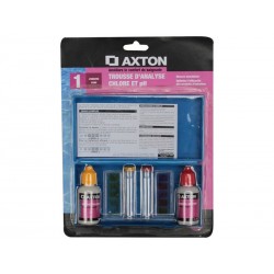 Trousse danalyse liquide piscine AXTON liquide