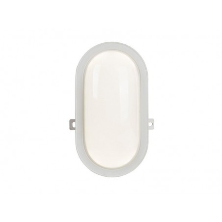Hublot extérieur LED intégrée oval H.20 cm 1320 Lm blanc