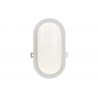 Hublot extérieur LED intégrée oval H.20 cm 1320 Lm blanc