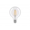 Ampoule led à filament globe 95 mm E27 75 W blanc chaud LEXMAN
