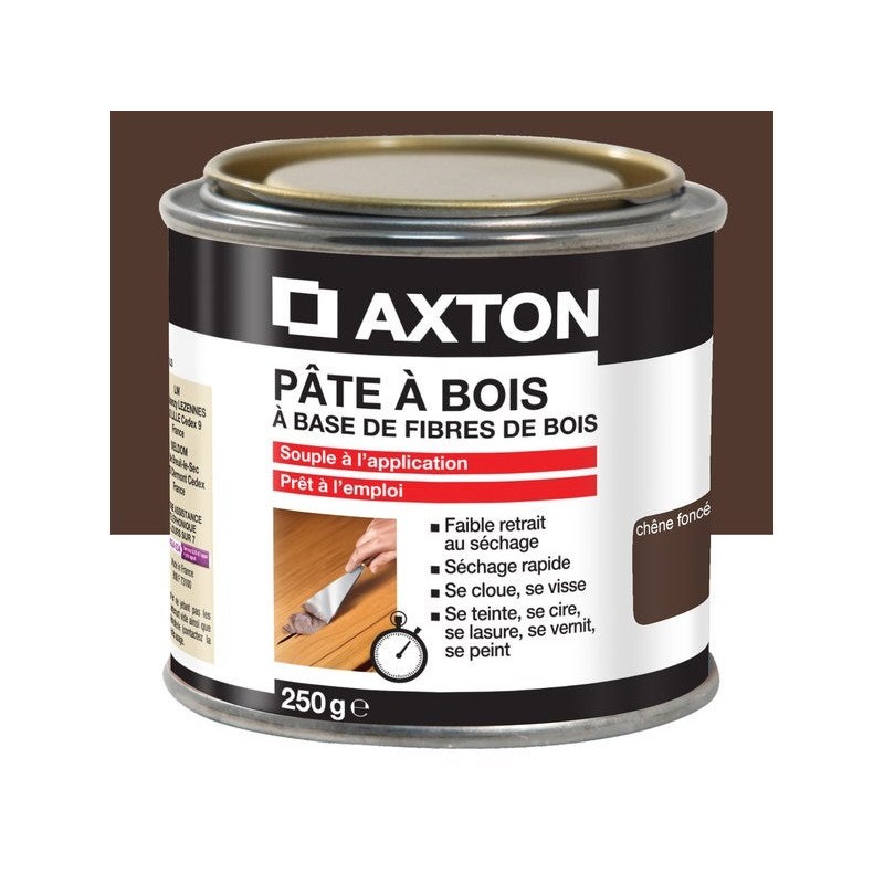 Pâte à bois chaîne foncé 250 G