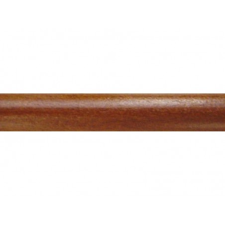 Tringle à rideau Tradi Merisier verni 200 Cm