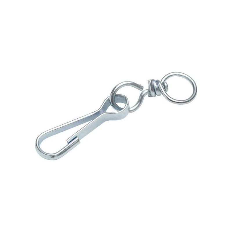 Lot de 4 mousquetons acier ZinguéL.40 X L.10