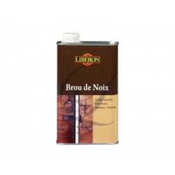 Brou de noix  0.5 L brun foncé -  - meilleure qualité