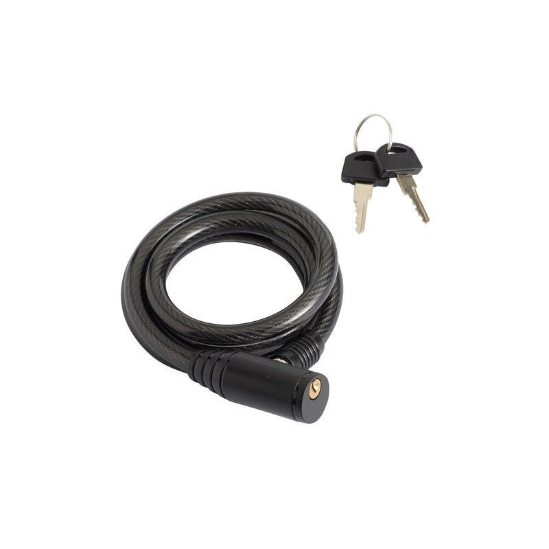 CÃ¢ble de verrouillage Ã  clÃ© L. 1 m x diam. 3 mm