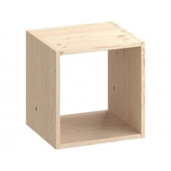 Étagère 1 case en pin H.36.1 X L.36 X P.31.7 Cm