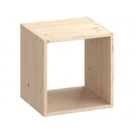Étagère 1 case en pin H.36.1 X L.36 X P.31.7 Cm