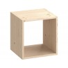 Étagère 1 case en pin H.36.1 X L.36 X P.31.7 Cm