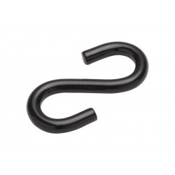 Lot de 2 Esses égales Ouvertes Acier Zingué Standers L.30 X L.15.5 X Ep.3 Mm