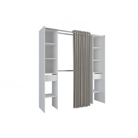 Kit dressing blanc STAR 200 x 180 x 50 cm