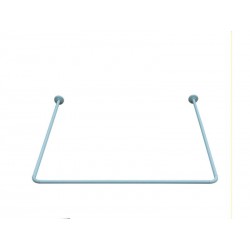 Barre coudée angle droit L.90 cm