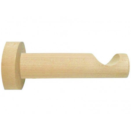 Support de tringle à rideau design 28 mm chaîne verni