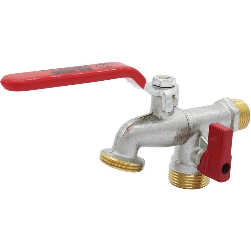 Vanne arrosage M 20X27 1-4 Tour 2 Sorties