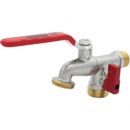 Vanne arrosage M 20X27 1-4 Tour 2 Sorties