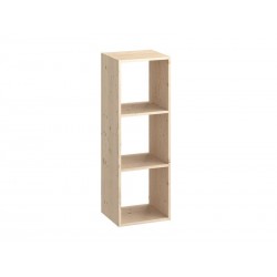 Etagère 3 casesPin H.104.9 X L.36 X P.31.7 Cm