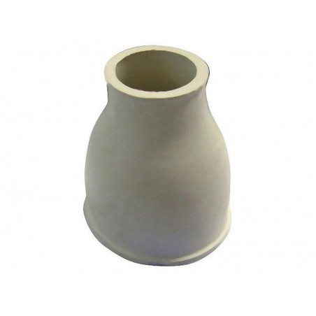 Cône Wc double caoutchouc blanc 65X35mm