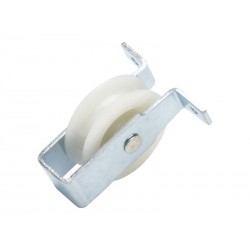 Poulie Chape Acier Zingué Standers Diam.40 X L.55 X L.40 Mm