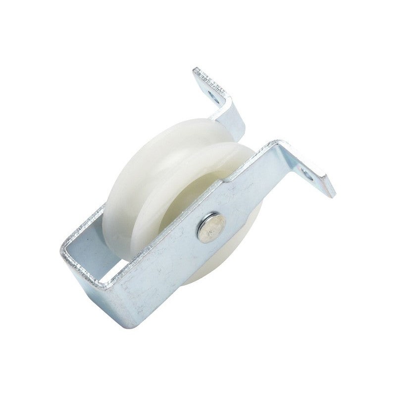 Poulie Chape Acier Zingué Standers Diam.40 X L.55 X L.40 Mm