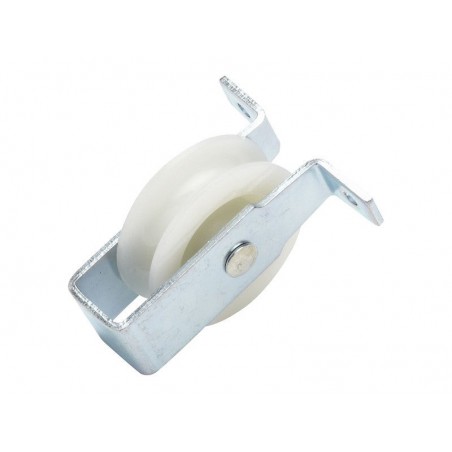 Poulie Chape Acier Zingué Standers Diam.40 X L.55 X L.40 Mm