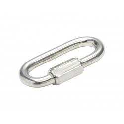 Maillon rapide acier zingué Standers L.75 X L.33.5 X Ep.8 Mm