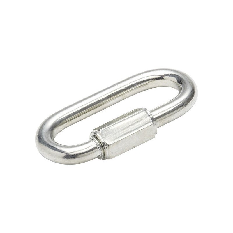 Maillon rapide acier zingué Standers L.75 X L.33.5 X Ep.8 Mm