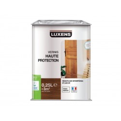 Vernis bois extérieur LUXENS Haute Protection chênemoyen satiné 0.25 L