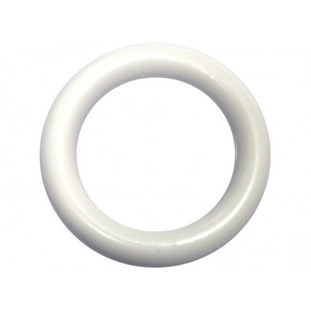 Anneaux pour tringle à rideau 28 Mm en bois blanc