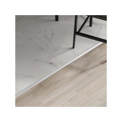 Barre de seuil adhésive ou à visser métal 830x40mm Mat Métallique