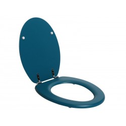 Abattantbois compressé Pop bleu