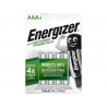Lot de 4 Piles Rechargeable Aaa Power Plus 700 Mah Energizer