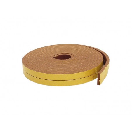Joint de porte et fenÃªtre AXTON 1 à 4 mm L. 6 m marron