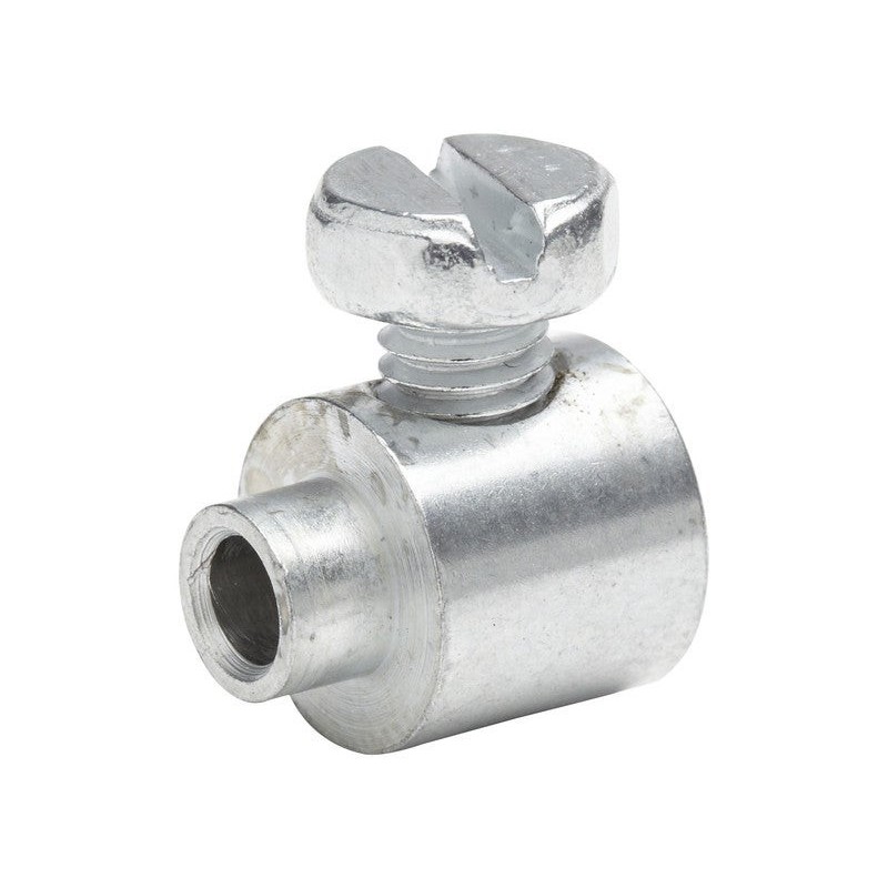 Lot de 4 serre-câbles acier zingué Diam.3.5 X L.12.4 X L.10 Mm