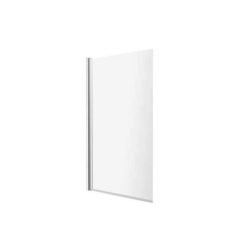 Pare-baignoire pivotant transparent chromé H.140xl.80 cm -  - meilleure qualité