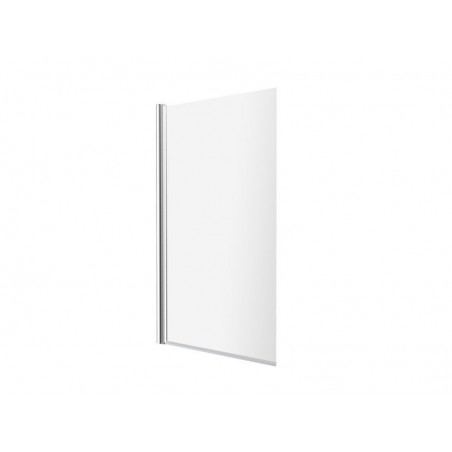Pare-baignoire pivotant transparent chromé H.140xl.80 cm -  - meilleure qualité