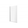 Pare-baignoire pivotant transparent chromé H.140xl.80 cm -  - meilleure qualité