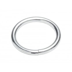 Lot de 4 Anneaux Acier Zingué Standers L.31.8 X L.31.8 X Ep.3.