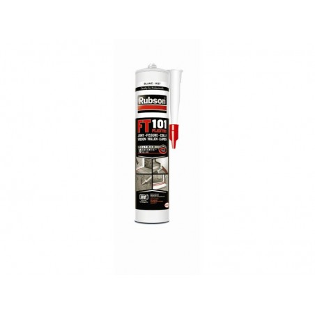 Mastic Détanchéité Toute Destination Rubson Qualité Pro Ft101 280 Ml Blanc