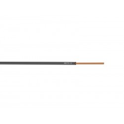 Fil Ã©lectrique 1.5 MmÃÂ² H07Vu En Couronne De 5M Noir